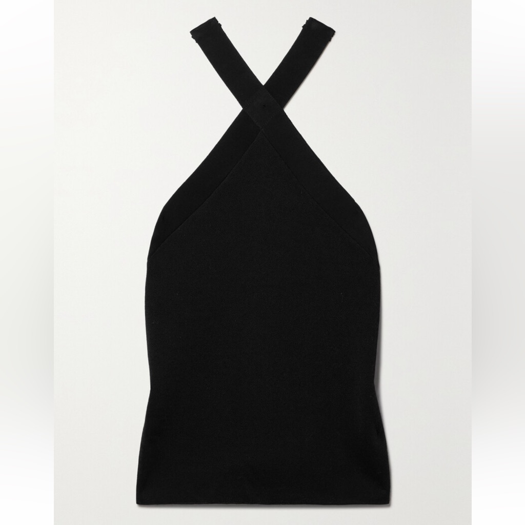 Nili Lotan Helena Knitted Halterneck Tank Nwt